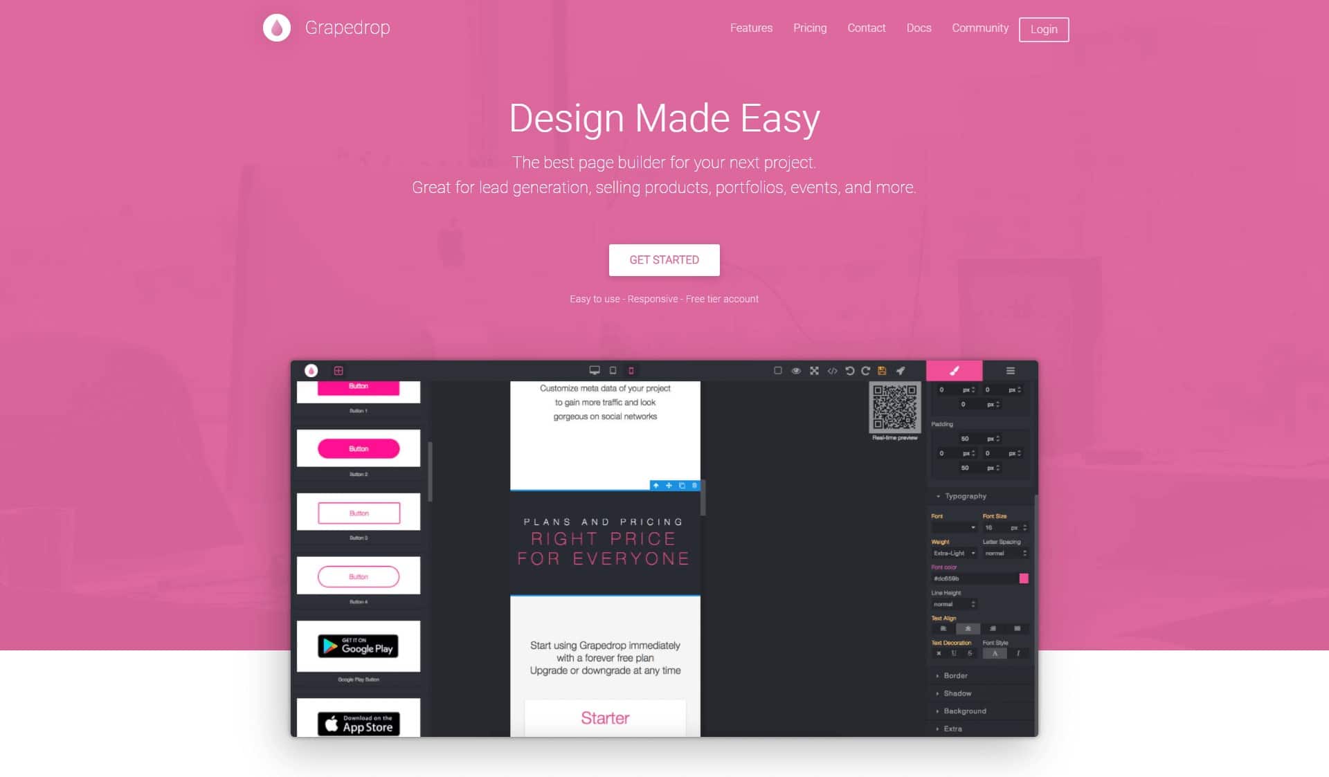 AI-landing page generator